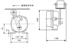 速度開關(guān)，測速傳感器XSAV11801（低速型）高低速速度開關(guān)