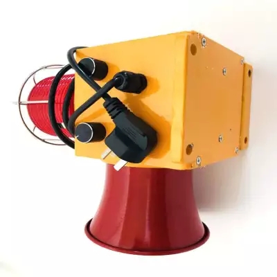 旋轉(zhuǎn)式警示燈LTE-1101J/220V報(bào)警器、一體化聲光信源指示器XDT-M-135FTY皮帶警鈴廠家